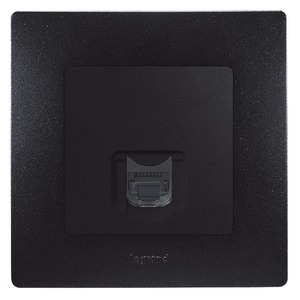Розетка RJ 45 и телефон Legrand 672640 Etika