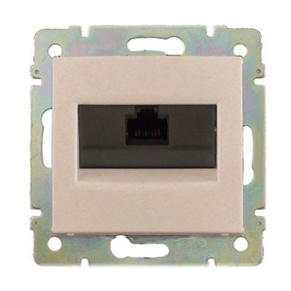 Розетка RJ 45 и телефон Legrand 774142 Valena