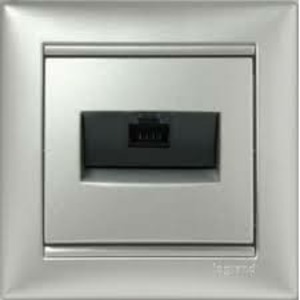Розетка RJ 45 и телефон Legrand 770242 Valena