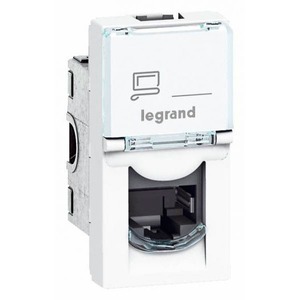 Розетка RJ 45 и телефон Legrand 076551 Mosaic