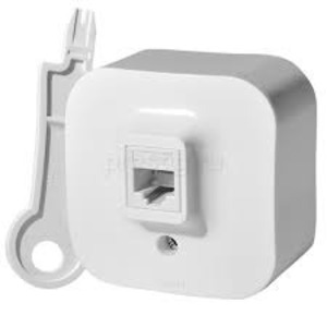 Розетка RJ 45 и телефон Legrand 782214 Quteo