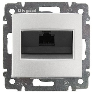 Розетка RJ 45 и телефон Legrand 694286 Valena