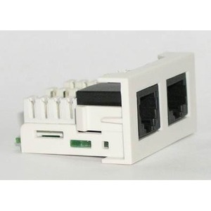 Розетка RJ-45 + RJ-12 Dr.HD 016002012 SOC RJ45/RJ12