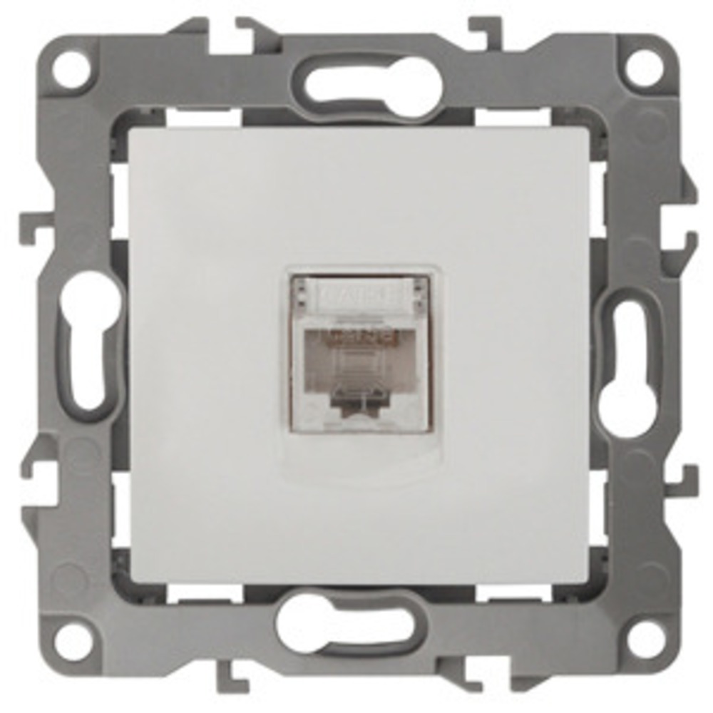 Розетка RJ 45 и телефон ЭРА 12-3107-02