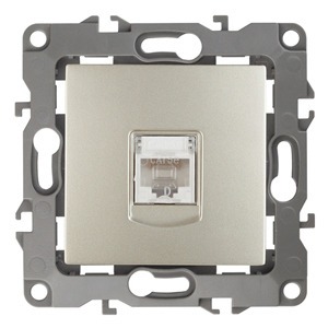 Розетка RJ 45 и телефон ЭРА 12-3107-04