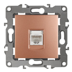 Розетка RJ 45 и телефон ЭРА 12-3107-14