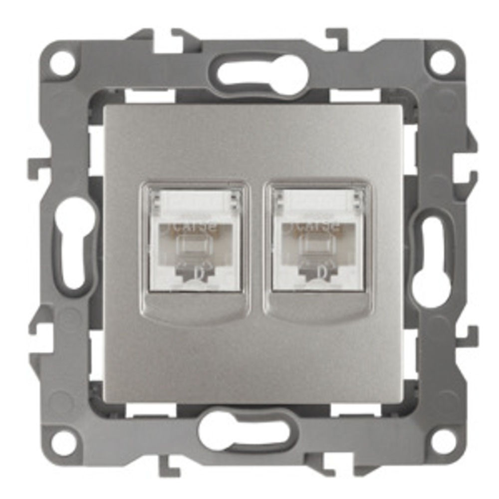 Розетка RJ 45 и телефон ЭРА 12-3108-03