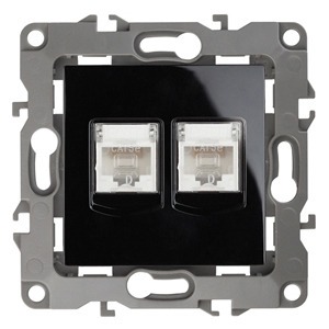 Розетка RJ 45 и телефон ЭРА 12-3108-06