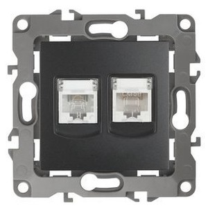 Розетка RJ 45 и телефон ЭРА 12-3109-05