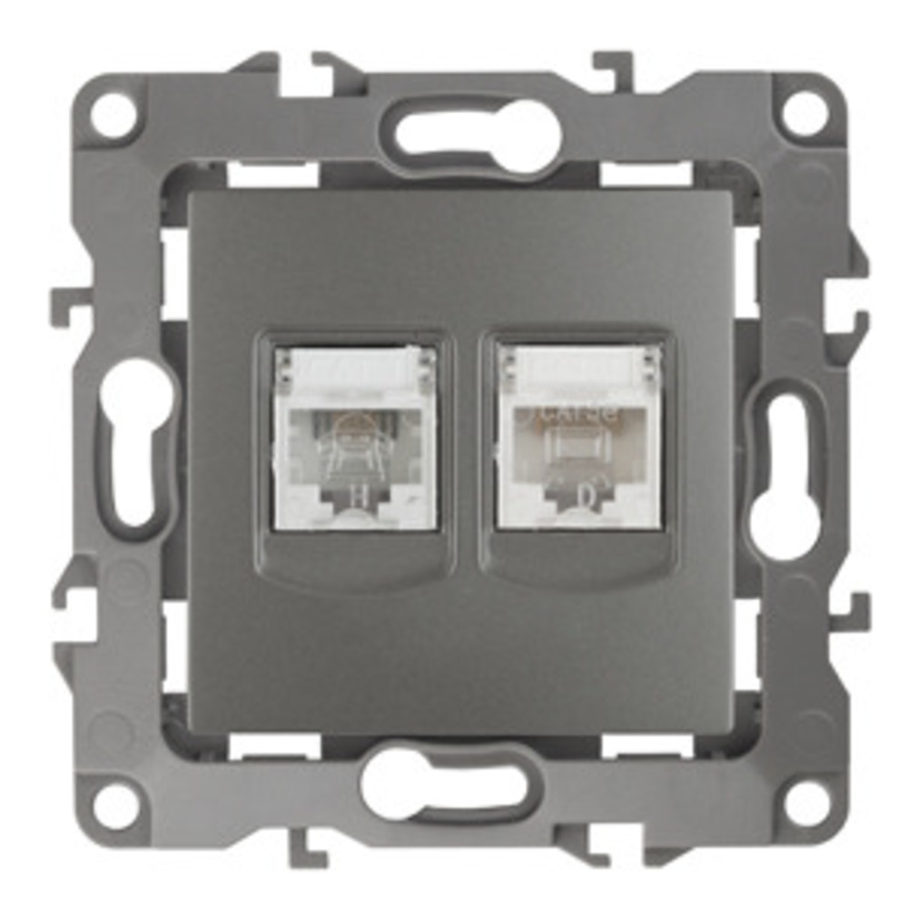 Розетка RJ 45 и телефон ЭРА 12-3109-12