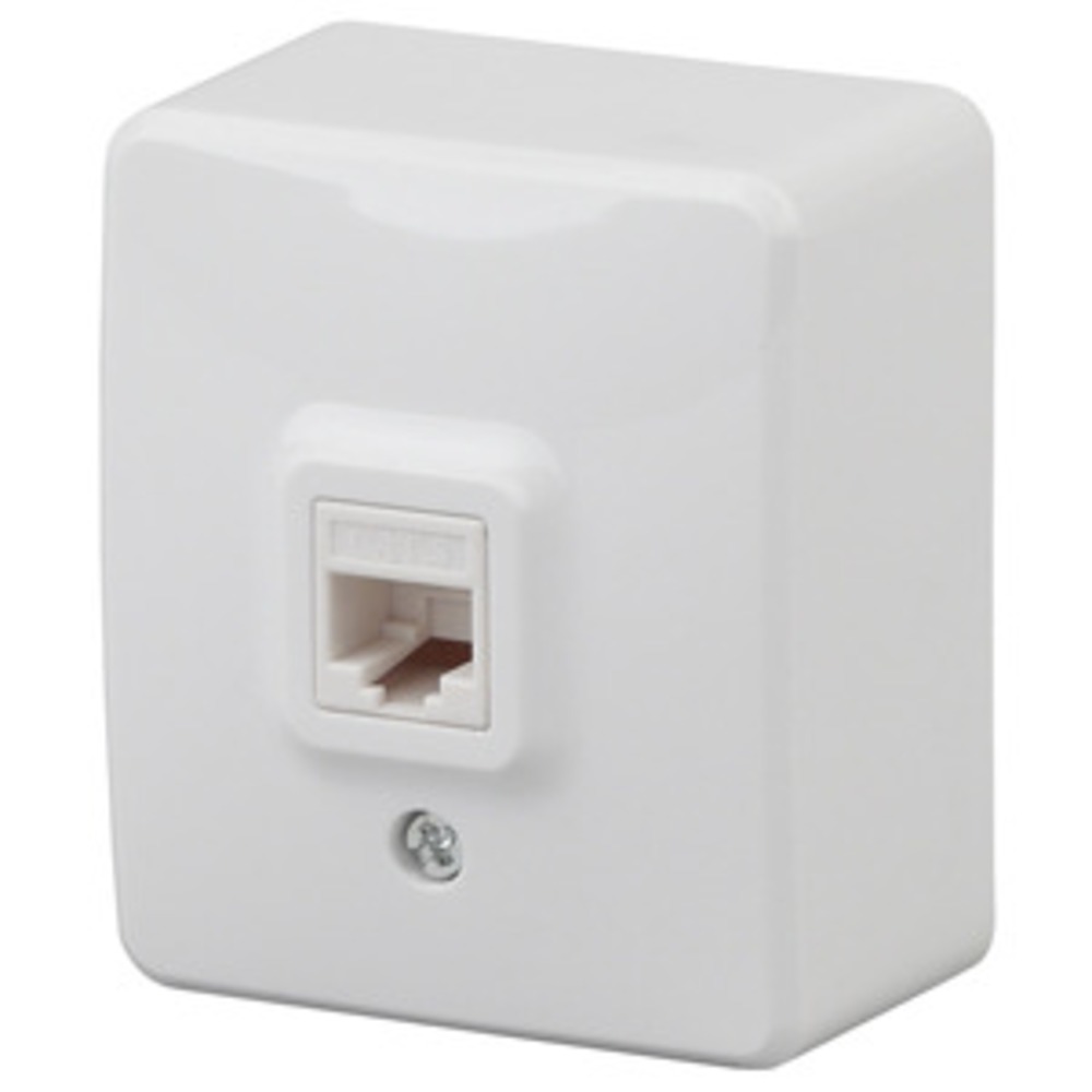 Розетка RJ 45 и телефон ЭРА 11-3202-01