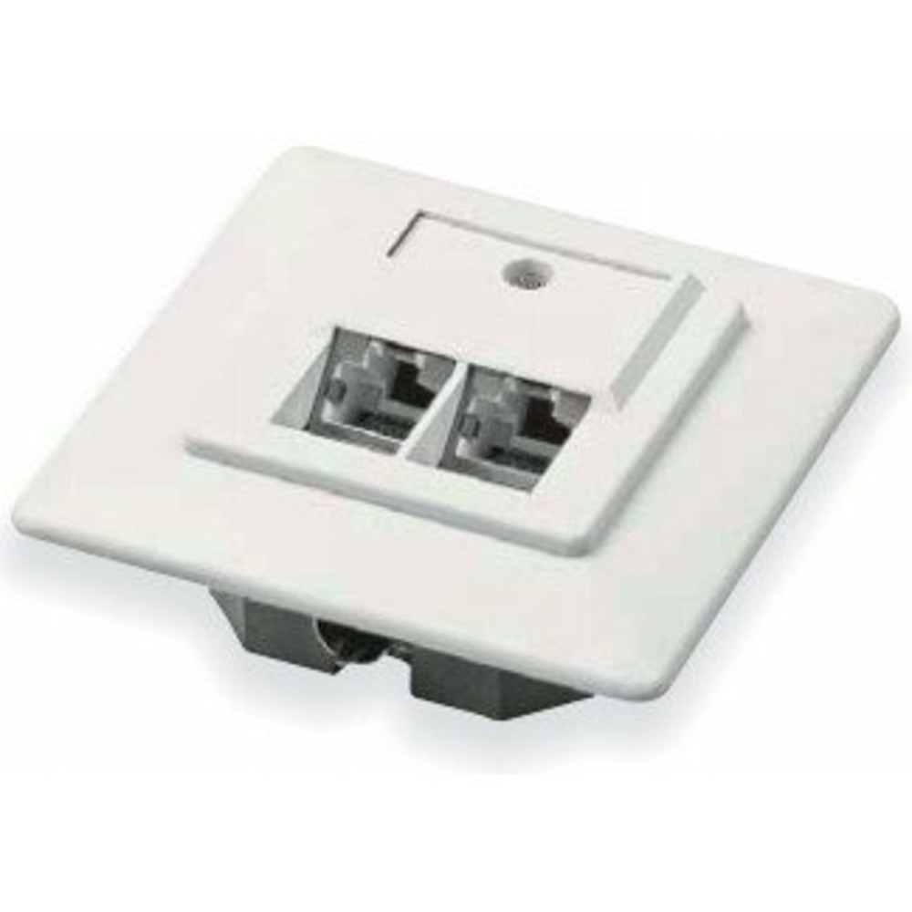 Розетка RJ-45 Hyperline SB-GTF2-8P8C-C5E-SH-WH