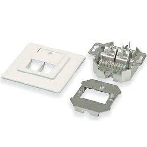 Розетка RJ-45 Hyperline SB-GTF2-8P8C-C5E-SH-WH