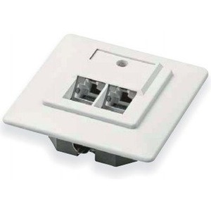 Розетка RJ-45 Hyperline SB-GTF2-8P8C-C5E-SH-WH