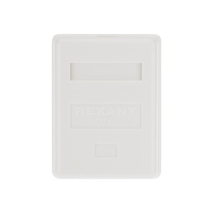 Рoзетка компьютерная внешняя Rexant 03-0132 1-порт RJ-45 (8P8C), UTP неэкранированная, категория 6