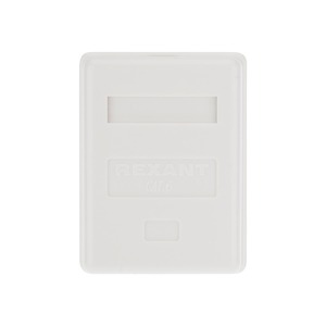 Рoзетка компьютерная внешняя Rexant 03-0142 1-порт RJ-45 (8P8C), FTP экранированная, категория 6