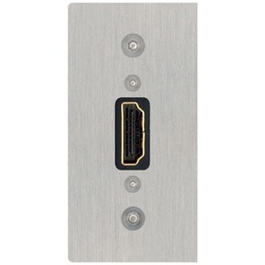 Розетка HDMI Inakustik 00980035016 Premium AV Blende HDMI 56x28 mm