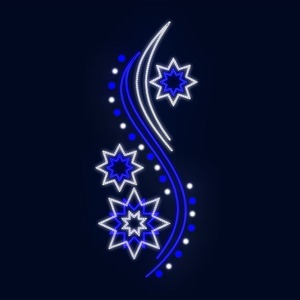 Декоративная консоль Neon-Night 501-549 Вихрь 150 см (цвет н выбор)