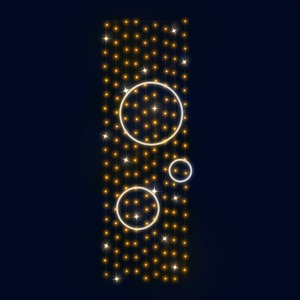 Декоративная консоль Neon-Night 501-587 Мыльные пузыри 150 см (цвет на выбор)