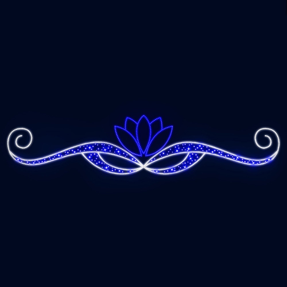 Декоративная перетяжка Neon-Night 501-763 Маска 600х130 см (цвет на выбор)