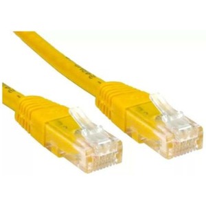 Патч-корд Rexant 02-0295-5 U/UTP CAT 6 желтый 5.0m