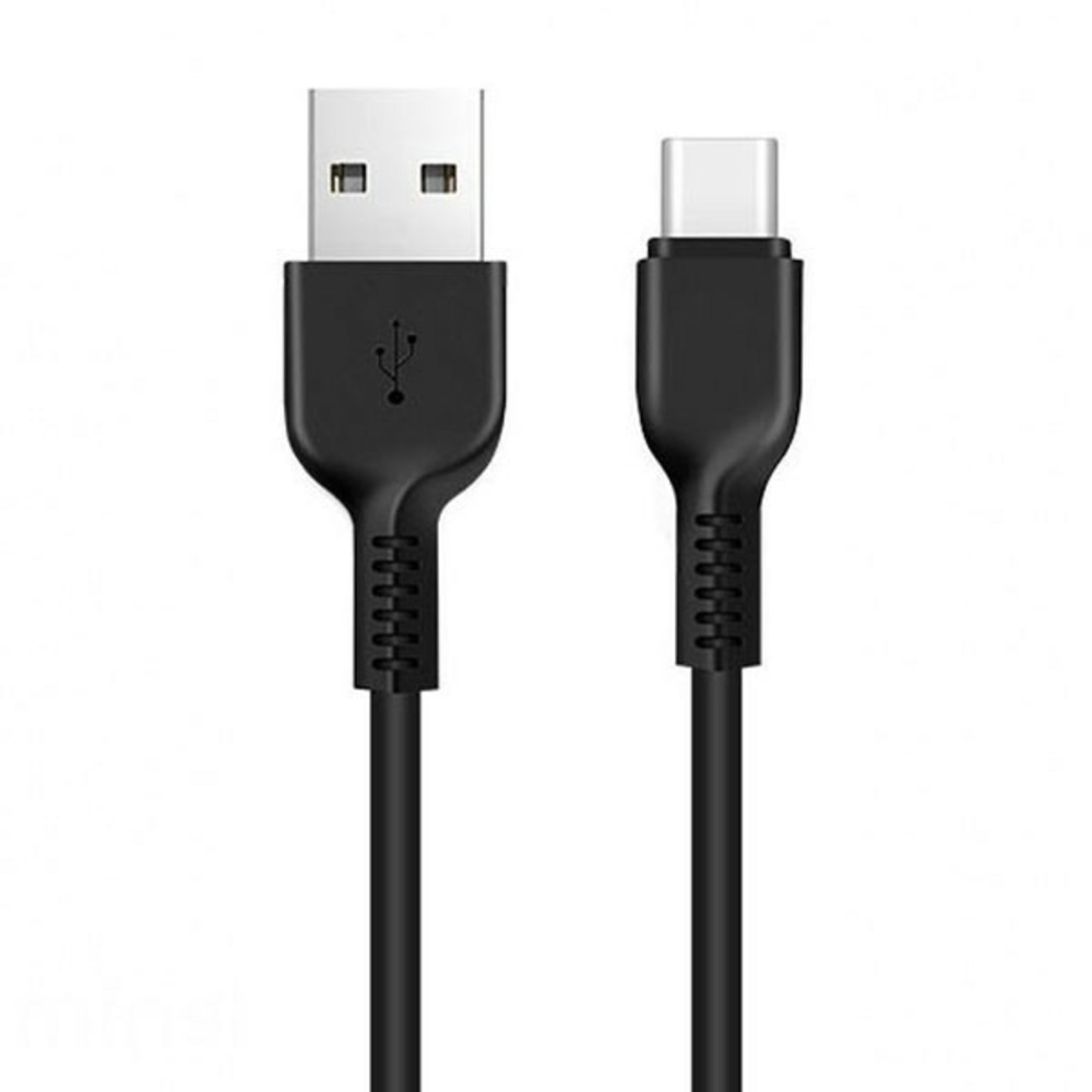 USB TypeC кабель hoco 6957531061182 X13, черный 1.0m