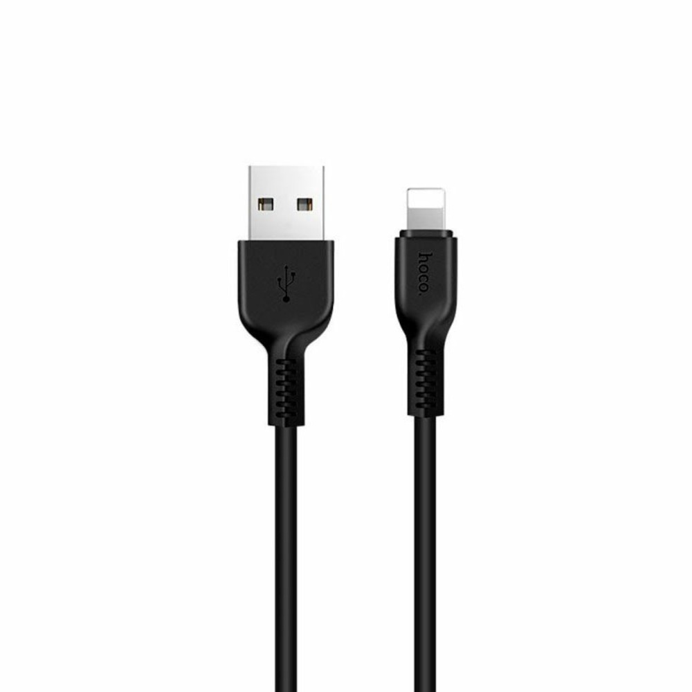 USB Ligntning кабель hoco 6957531068808 X20, черный 1.0m