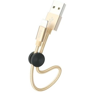 Кабель USB 2.0 Тип A - Lightning hoco 6931474707420 X35, золотой 0.25m