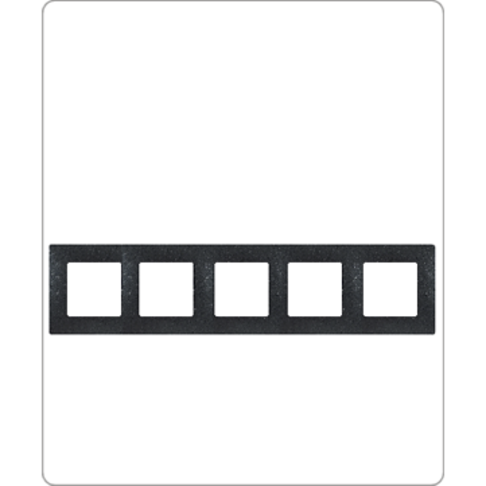 Рамка 5 постов Legrand 672585 Etika