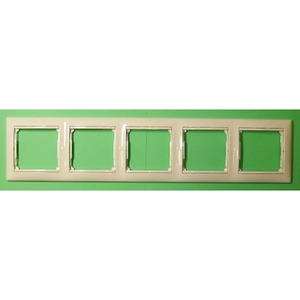 Рамка 5 постов Legrand 774355 Valena