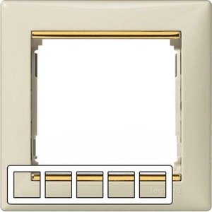 Рамка 5 постов Legrand 774155 Valena