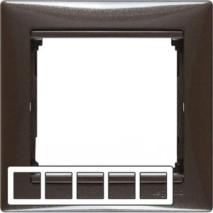 Рамка 5 постов Legrand 770005 Valena