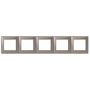 Рамка 5 постов Legrand 770365 Valena