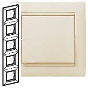 Рамка 5 постов Legrand 774359 Valena