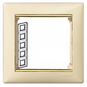Рамка 5 постов Legrand 774159 Valena