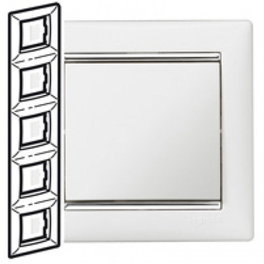 Рамка 5 постов Legrand 770499 Valena