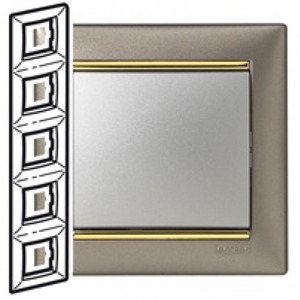Рамка 5 постов Legrand 770369 Valena