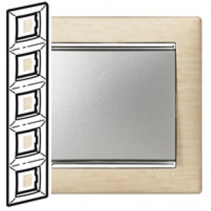 Рамка 5 постов Legrand 770389 Valena