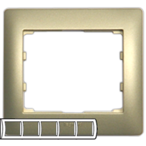 Рамка 5 постов Legrand 771405 Galea Life