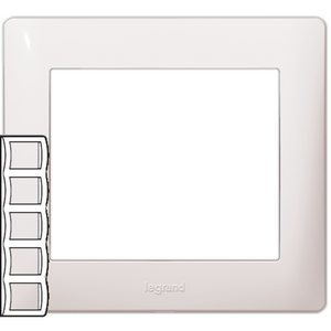Рамка 5 постов Legrand 771509 Galea Life