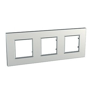 Рамка 3 поста Schneider Electric Unica Quadro Рамка 3-ая (MGU6.706.55)