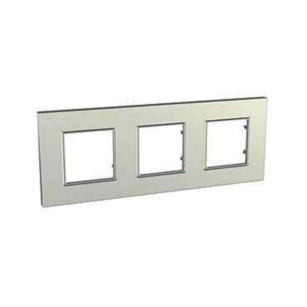 Рамка 3 поста Schneider Electric Unica Quadro Рамка 3-ая (MGU6.706.57)