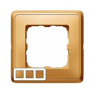 Рамка 3 поста Legrand 773663 Cariva