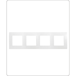 Рамка 4 поста Legrand 672504 Etika