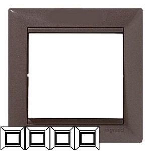 Рамка 4 поста Legrand 770004 Valena