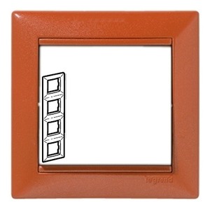 Рамка 4 поста Legrand 770018 Valena