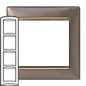 Рамка 4 поста Legrand 770368 Valena