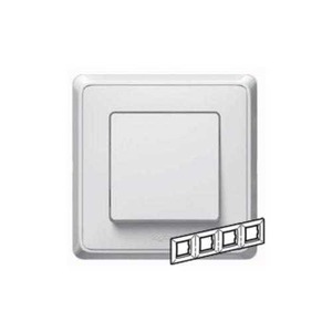 Рамка 4 поста Legrand 773654 Cariva