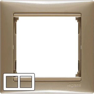 Рамка 2 поста Legrand 770022 Valena