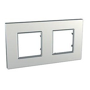 Рамка 2 поста Schneider Electric Unica Quadro Рамка 2-ая (MGU6.704.55)